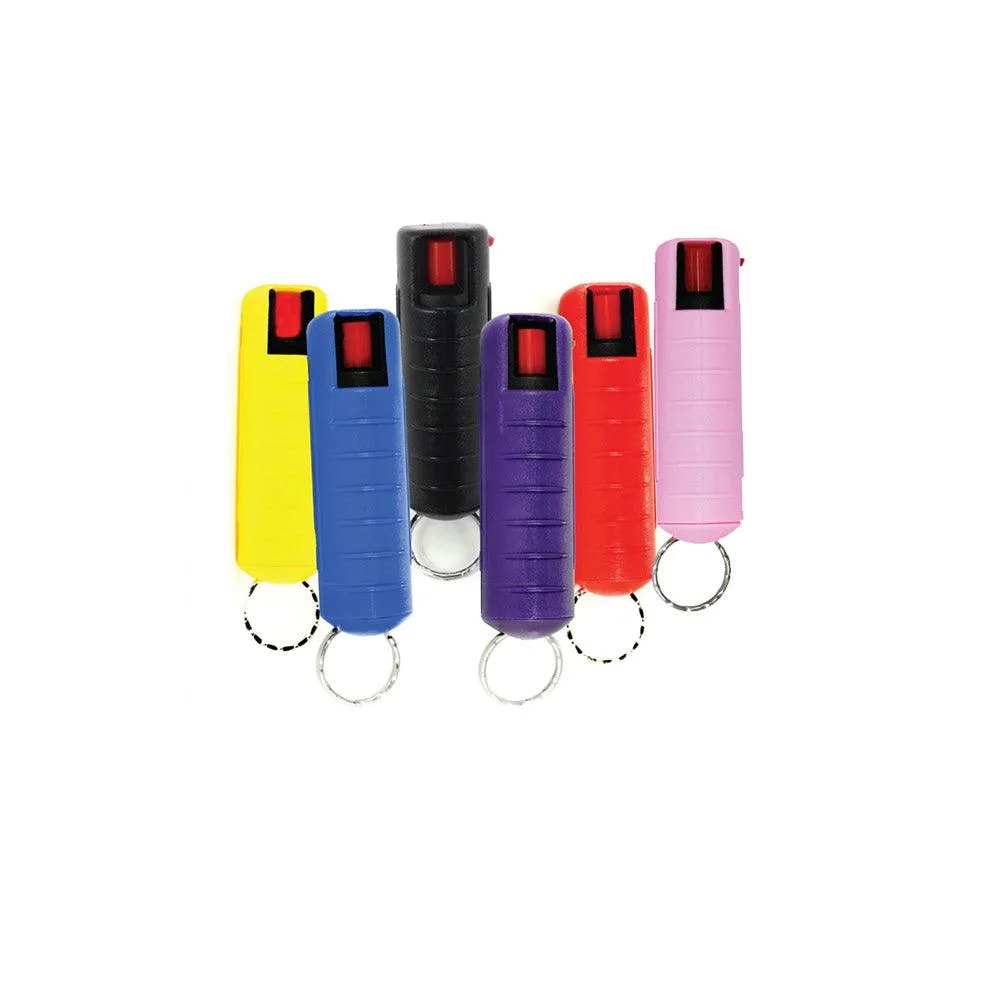 15) Streetwise Mixed Colors 18% Pepper Spray with Counter Display Option