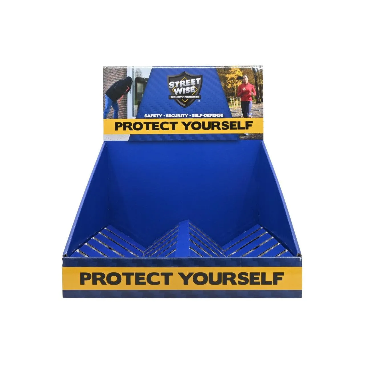 15) Streetwise Mixed Colors 18% Pepper Spray with Counter Display Option
