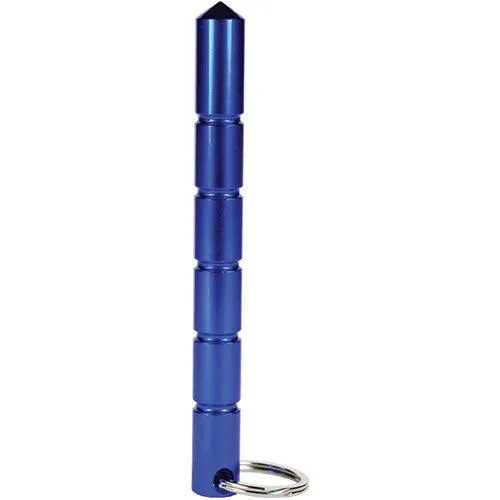18) Units Silver Kubotan Key-Chain  Aircraft-Grade Aluminum