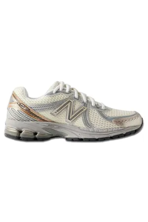860v2 Ceres Rubber and Leather-trimmed Mesh Sneakers
