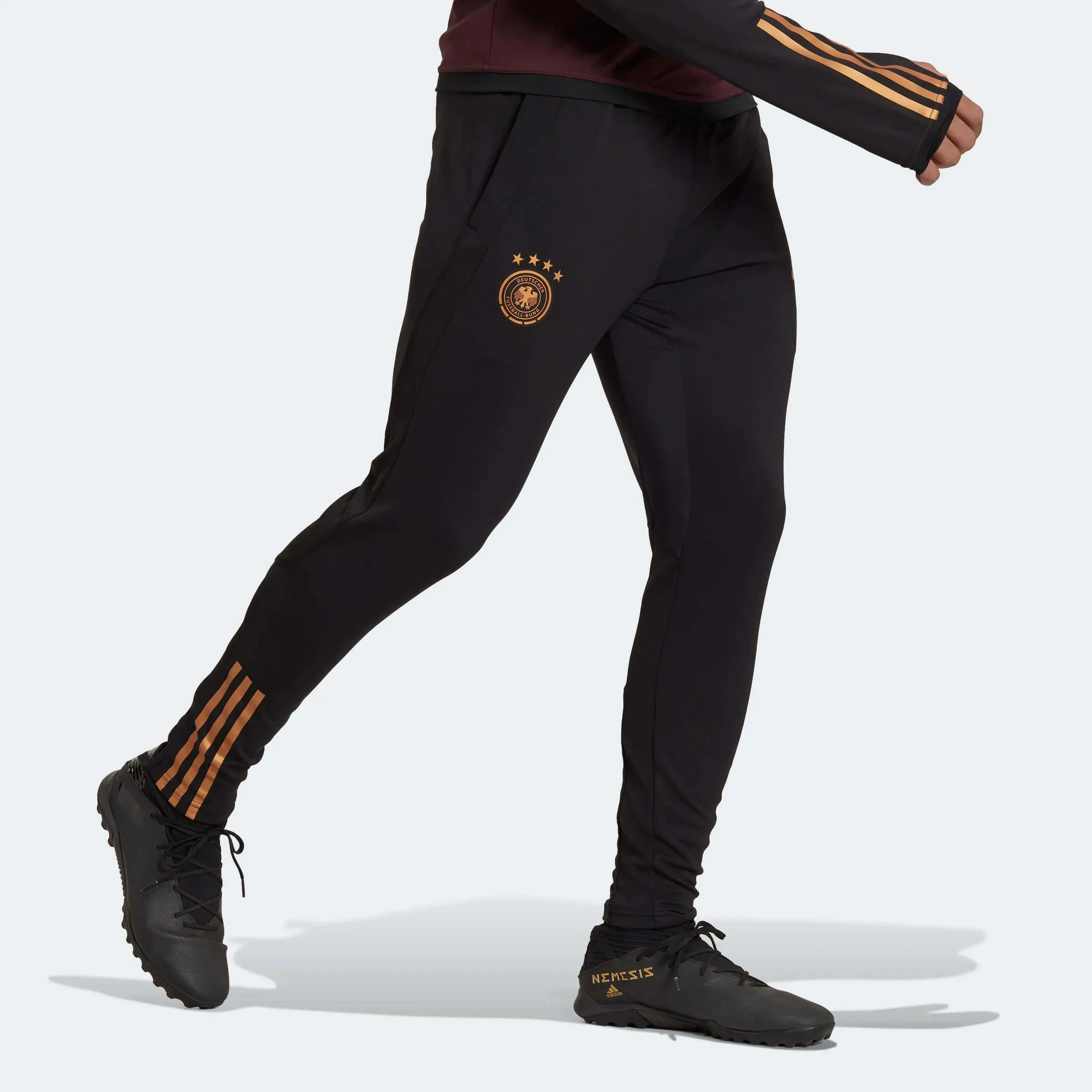 adidas 2022-23 Germany Training Pants - Black