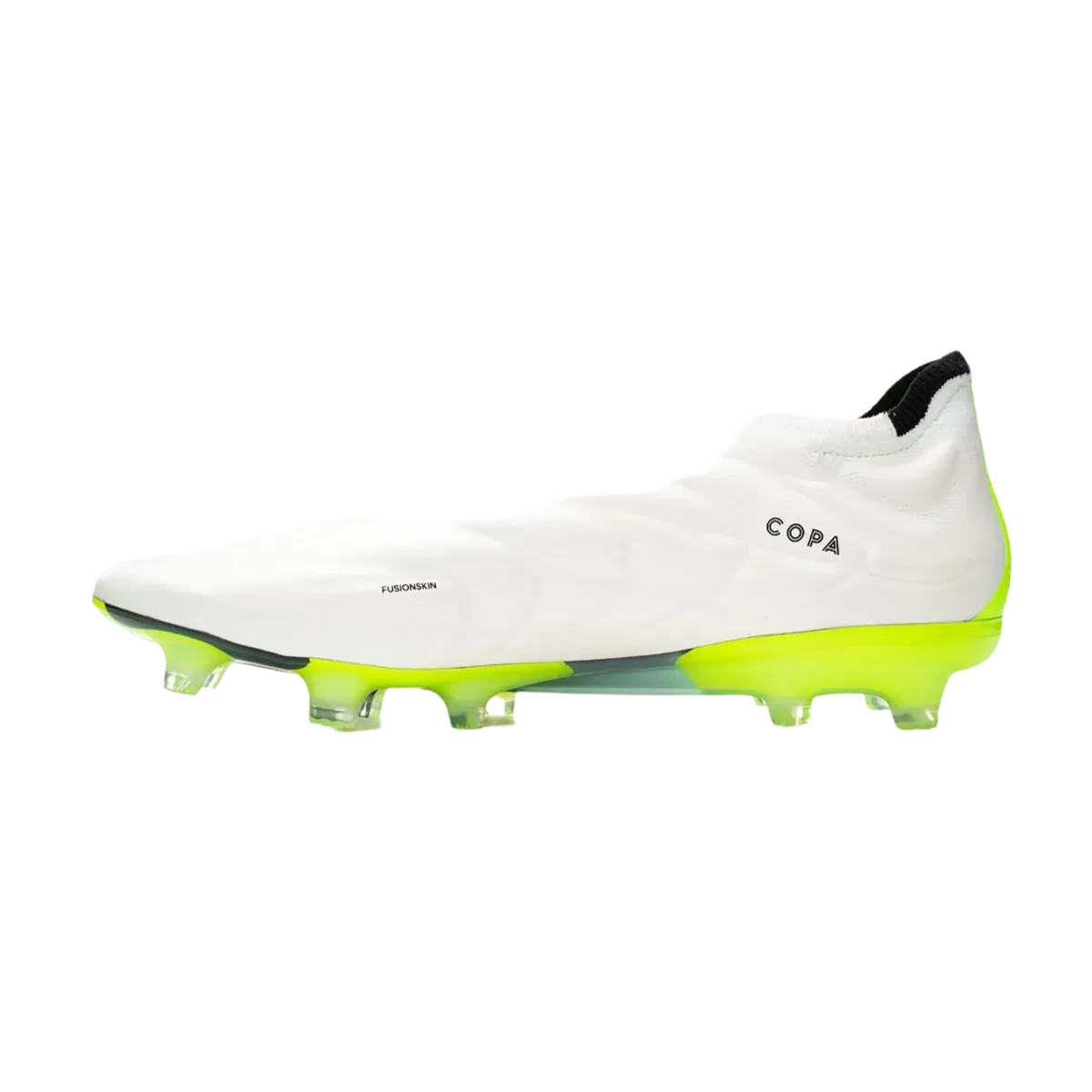 Adidas Copa Pure  FG White Black Lemon - Goatkits Boots