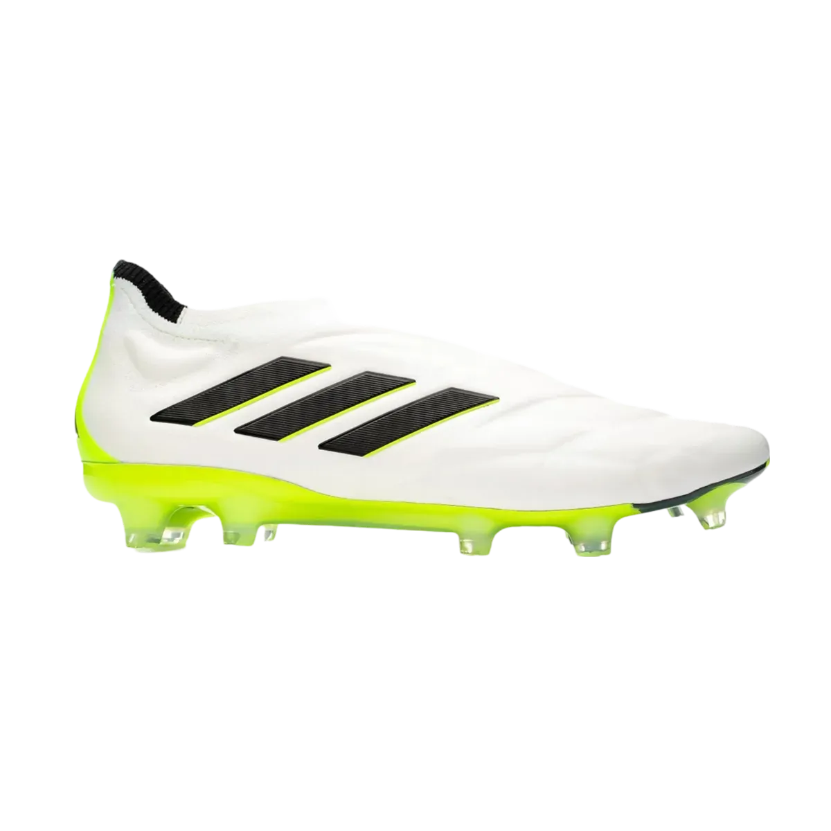 Adidas Copa Pure  FG White Black Lemon - Goatkits Boots