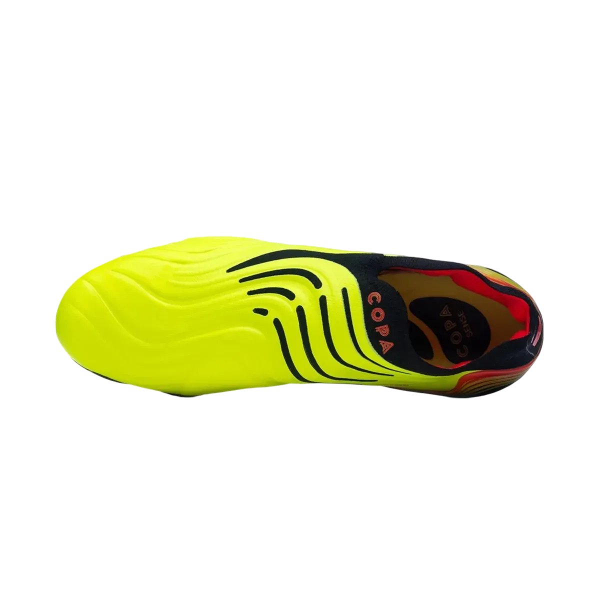 Adidas Copa Sense  FG Yellow Red Black - Goatkits Boots