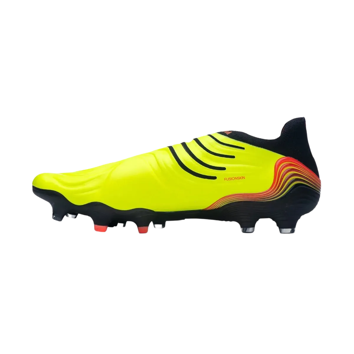 Adidas Copa Sense  FG Yellow Red Black - Goatkits Boots