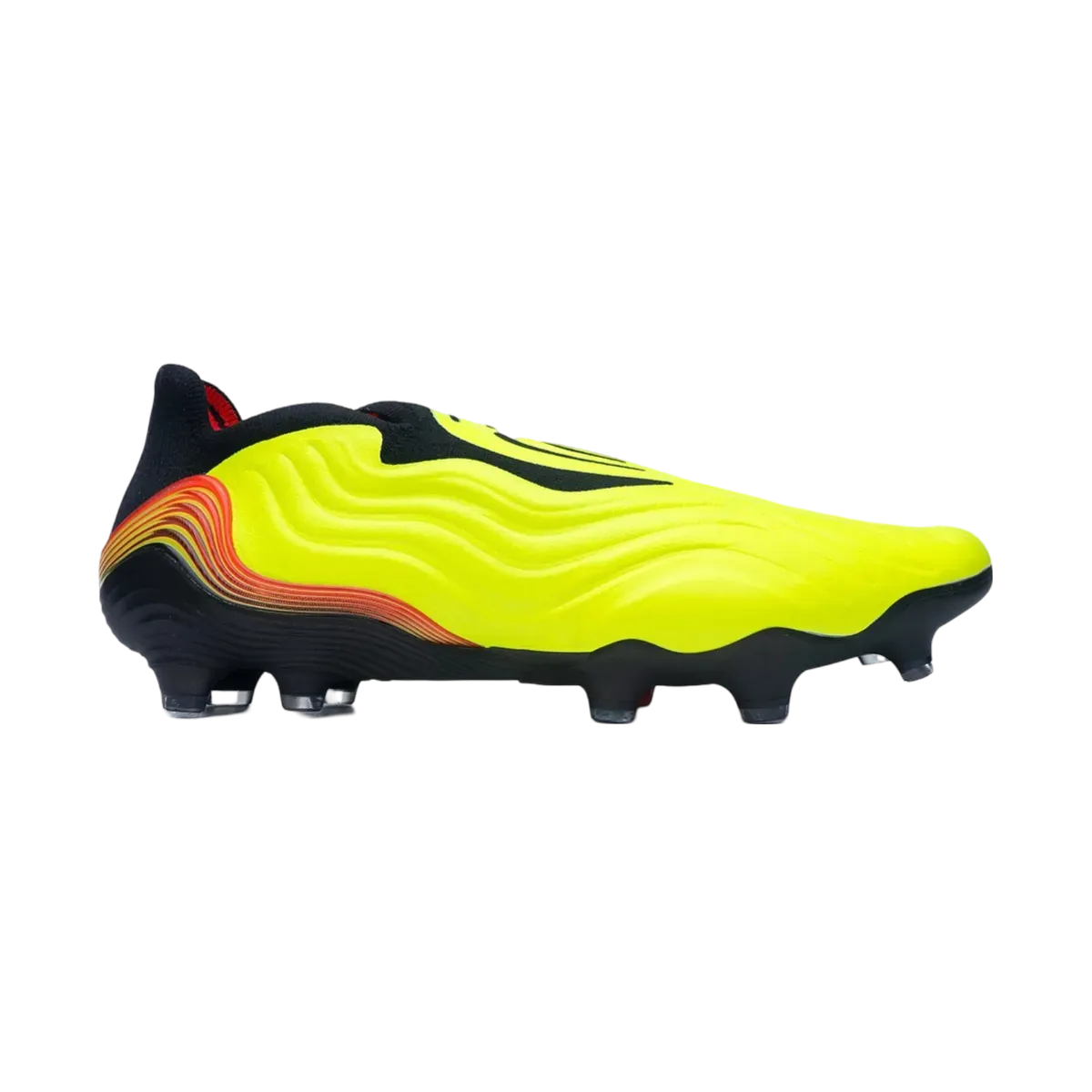 Adidas Copa Sense  FG Yellow Red Black - Goatkits Boots