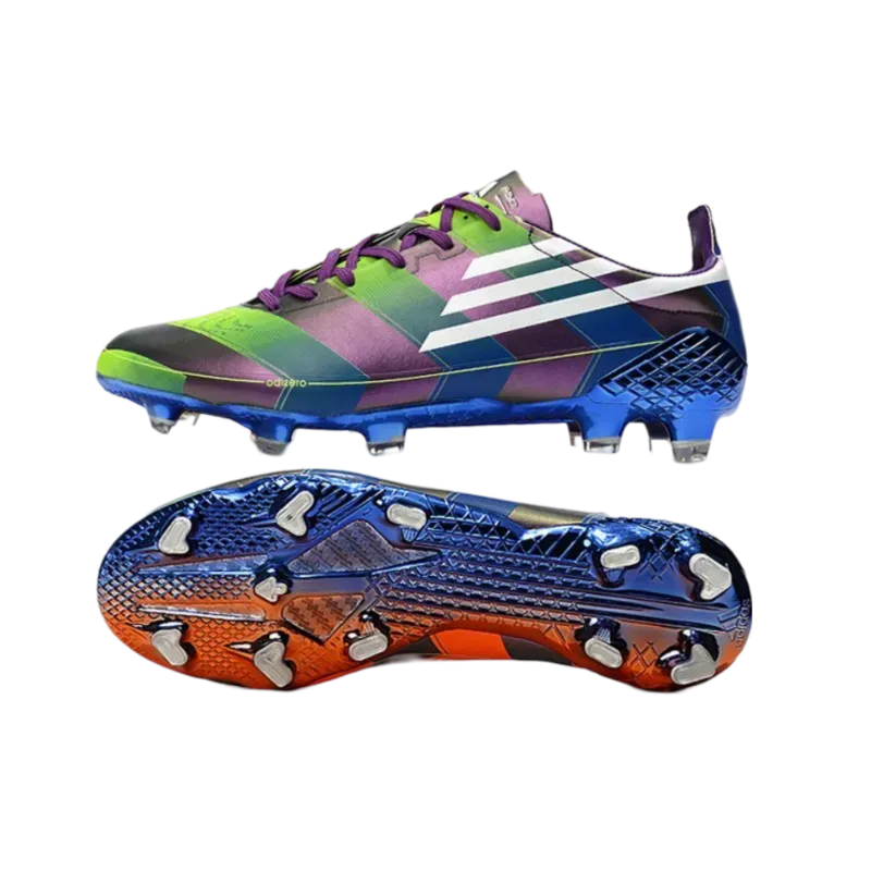 Adidas F50 Ghosted Adizero HT FG Green Purple - Goatkits Boots