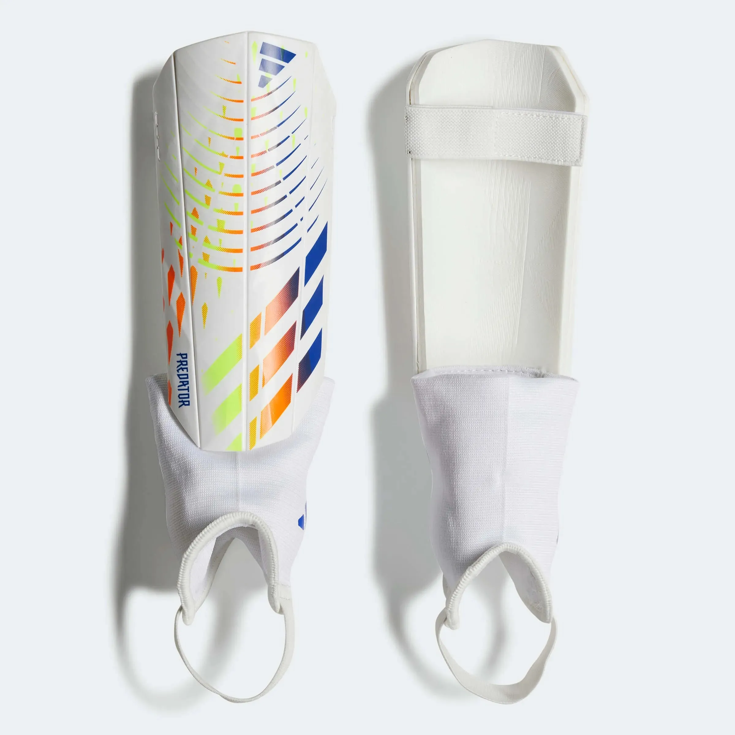 adidas FA22 Predator SG Match Shin Guards - White-Multi