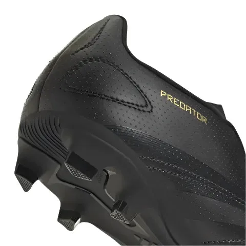 Adidas Kids Predator Club FxG Football Boot Black/Carbon/Gold