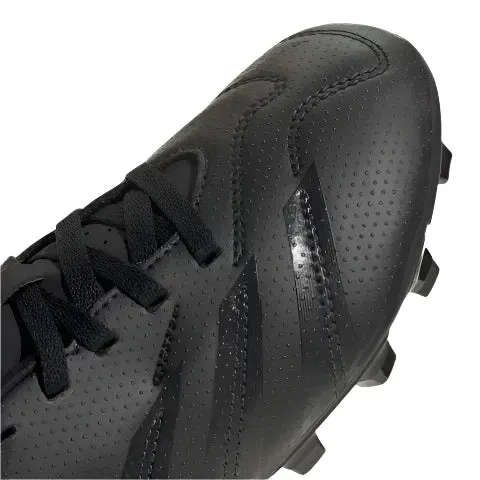 Adidas Kids Predator Club FxG Football Boot Black/Carbon/Gold