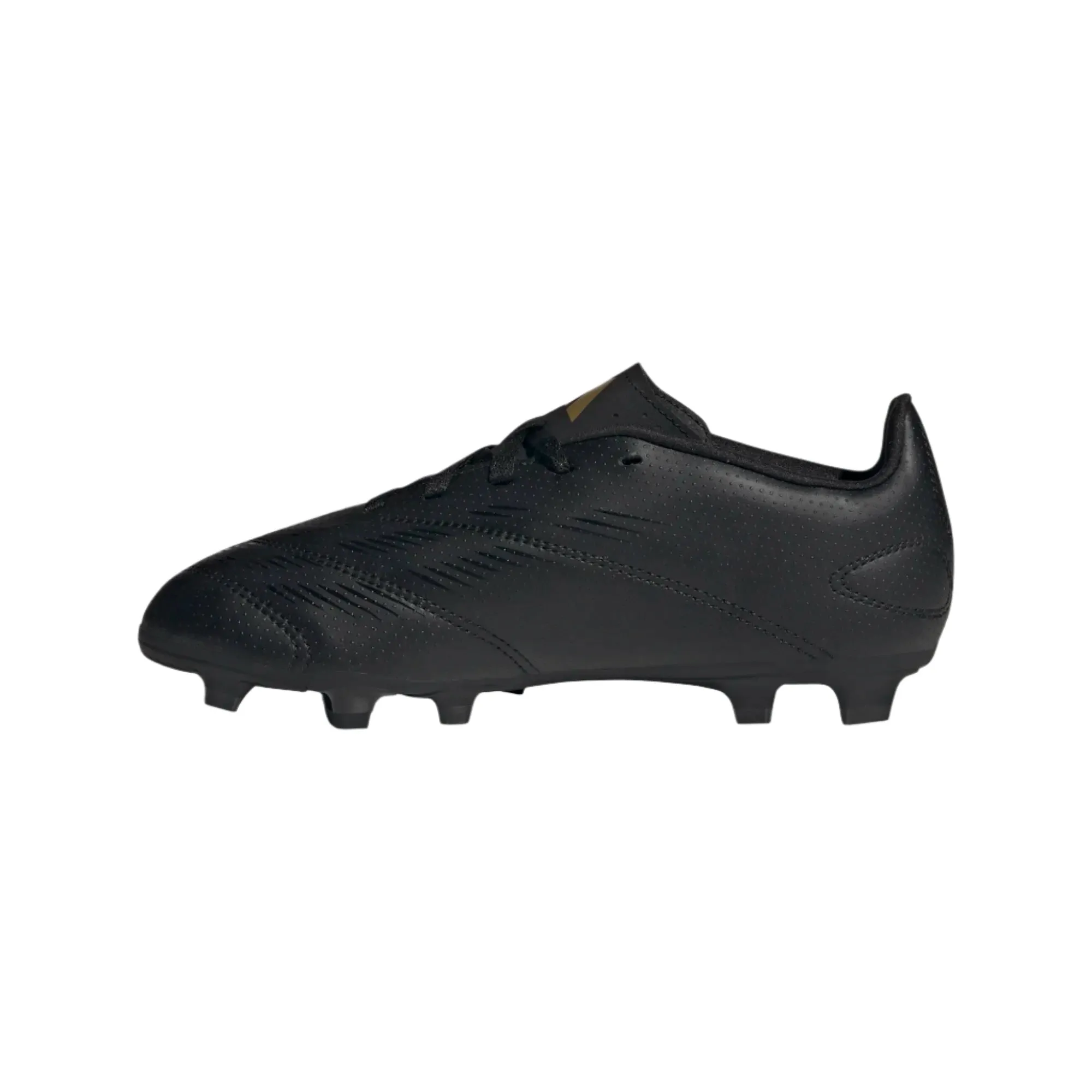 Adidas Kids Predator Club FxG Football Boot Black/Carbon/Gold