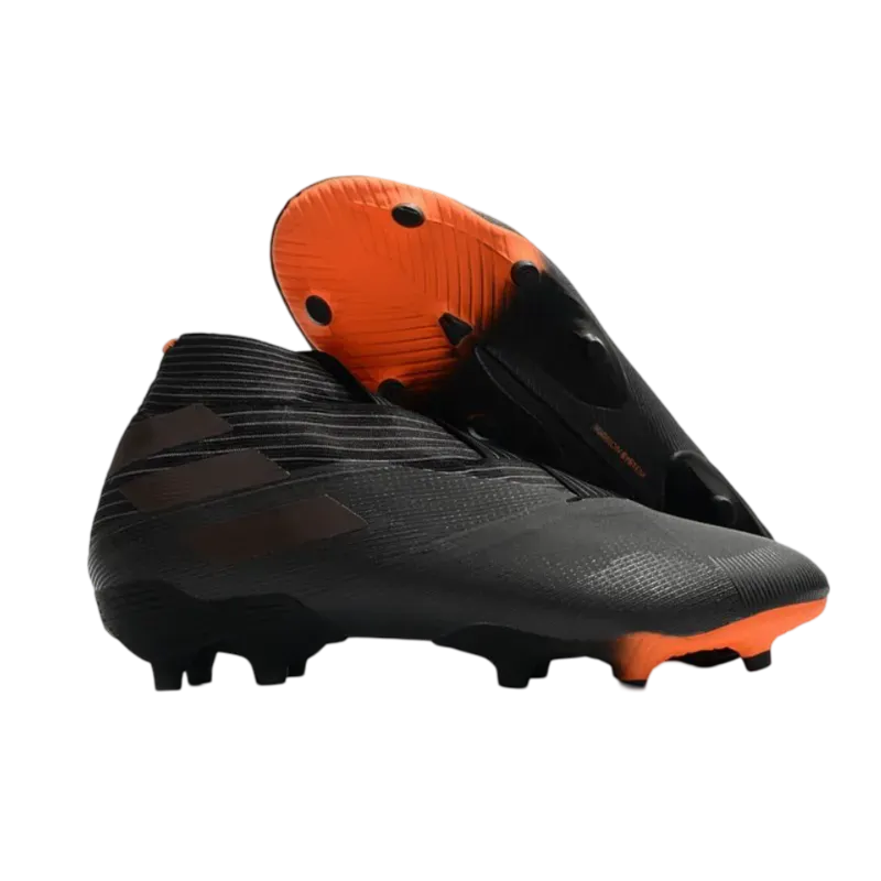 Adidas Nemeziz 19  FG Black Orange - Goatkits Boots
