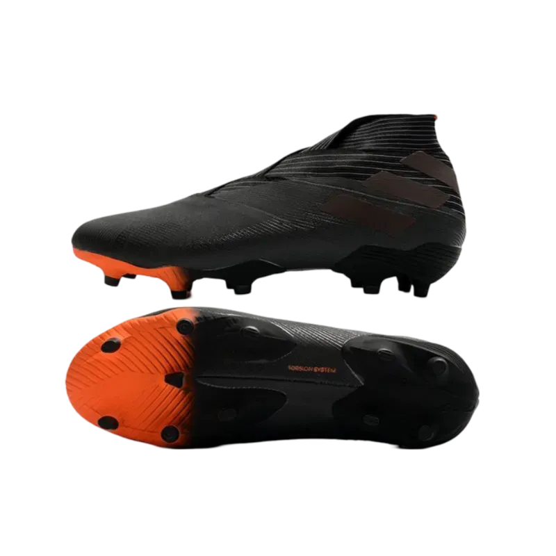 Adidas Nemeziz 19  FG Black Orange - Goatkits Boots