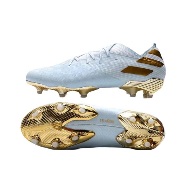 Adidas Nemeziz 19.1 FG Bold Aqua White Gold - Goatkits Boots