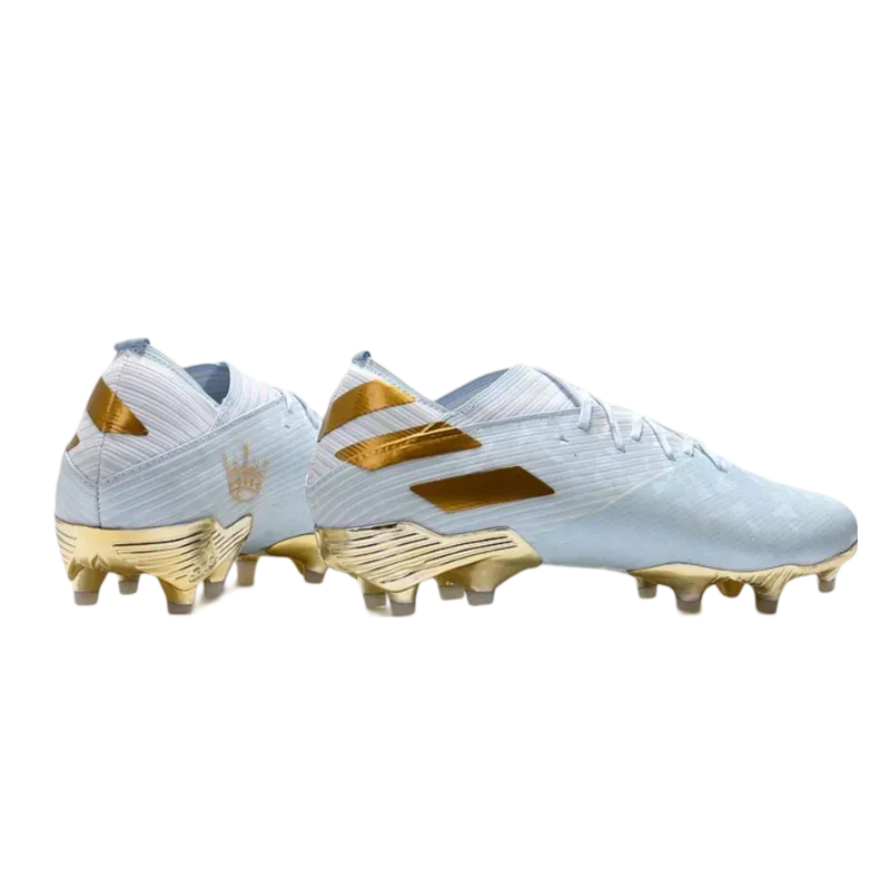 Adidas Nemeziz 19.1 FG Bold Aqua White Gold - Goatkits Boots