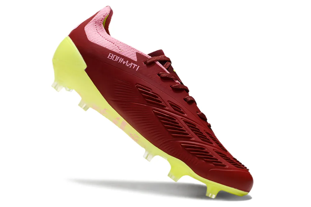 Adidas Predator Accuracy - Burgundy | Volt