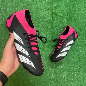 Adidas Predator Accuracy.2 L Black/Pink FG Football Boots (Pre-Loved) - UK Size 11