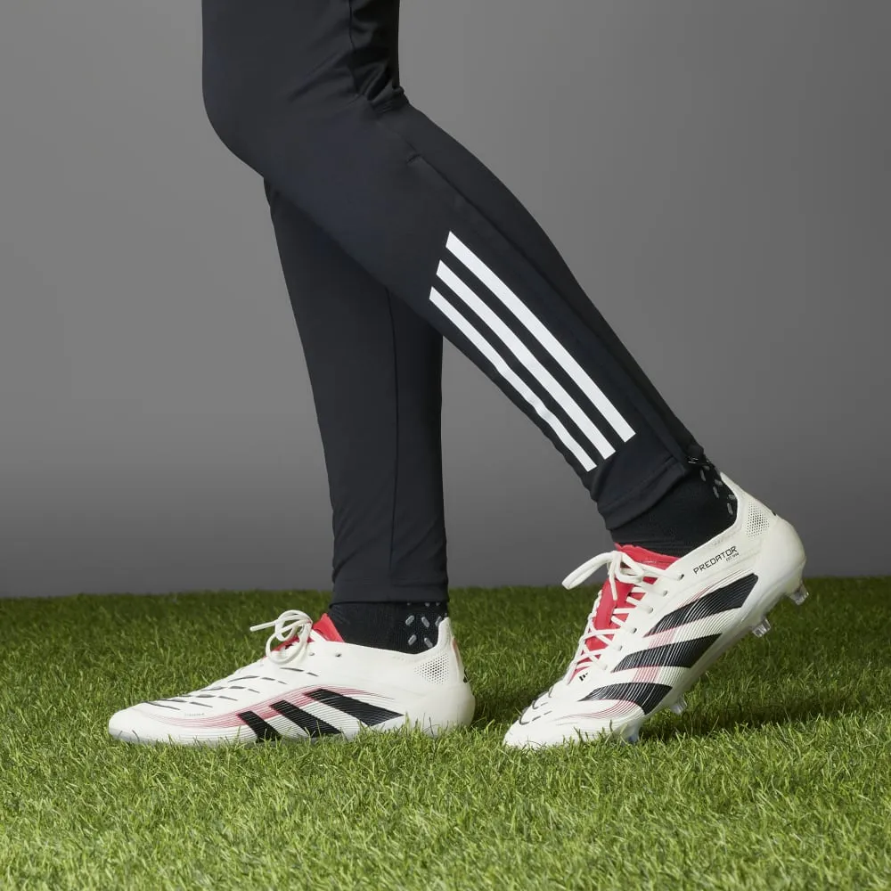 Adidas Predator Elite FG Football Boot (Off White/Core Black/Pure Ruby)