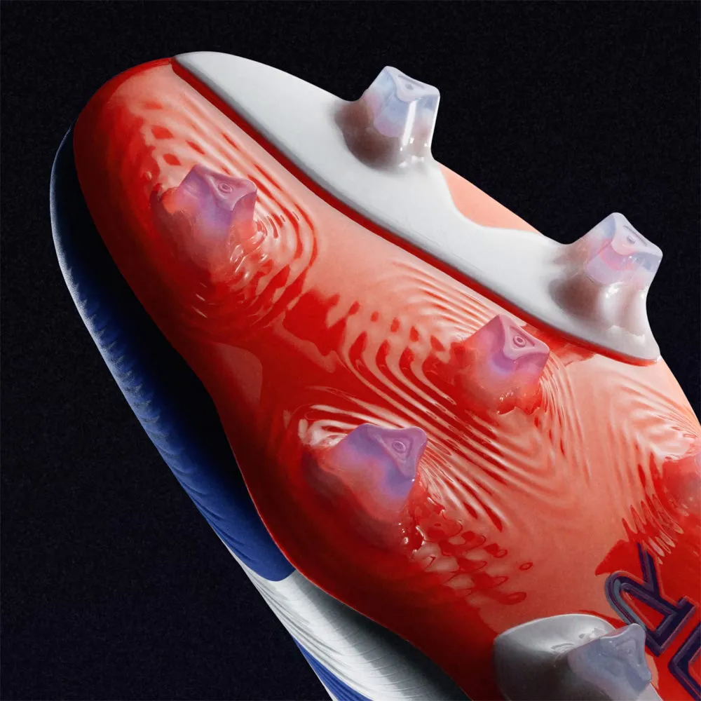 Adidas Predator Elite FG Football Boots (Lucid Blue/White/Solar Red)
