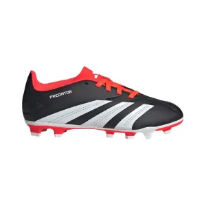 Adidas Predator FxG Jnr Football Boots (Black/White/Solar Red)