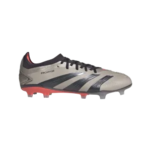 Adidas Predator Pro FG Football Boots (Platinum Metallic/Aurora Black/Carbon)