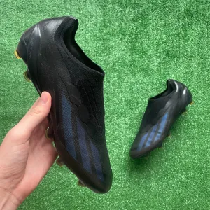 Adidas X Crazyfast.1 L Black FG Football Boots (Pre-Loved) - Size UK 10.5
