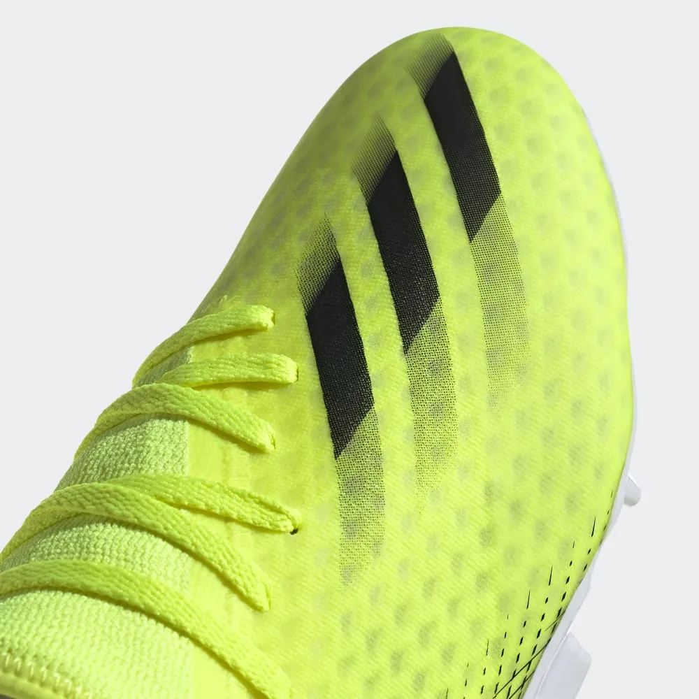 adidas X Ghosted 3 FG Firm Ground Football Boots Bright Yellow/Black/White