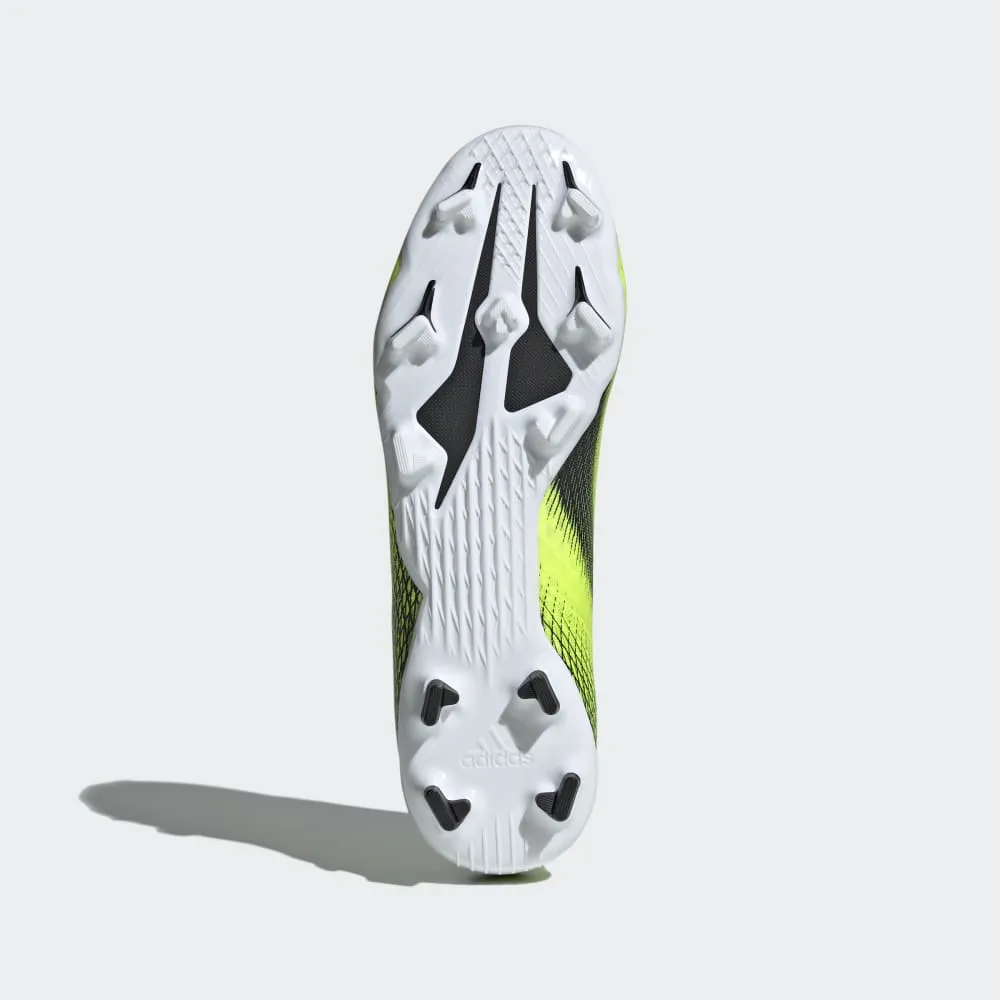 adidas X Ghosted 3 FG Firm Ground Football Boots Bright Yellow/Black/White