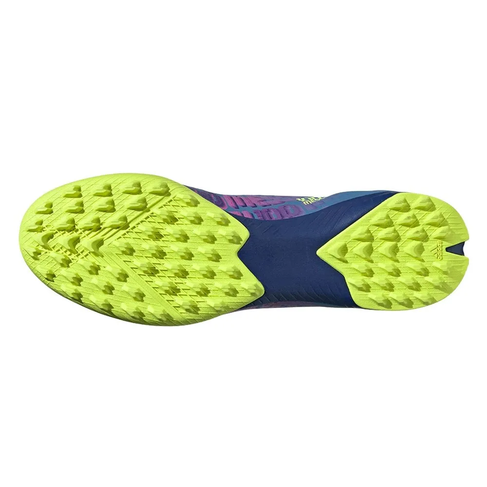 adidas X SPEEDFLOW Messi .3 TF - VictoryBlue/ShockPink/SolarYellow