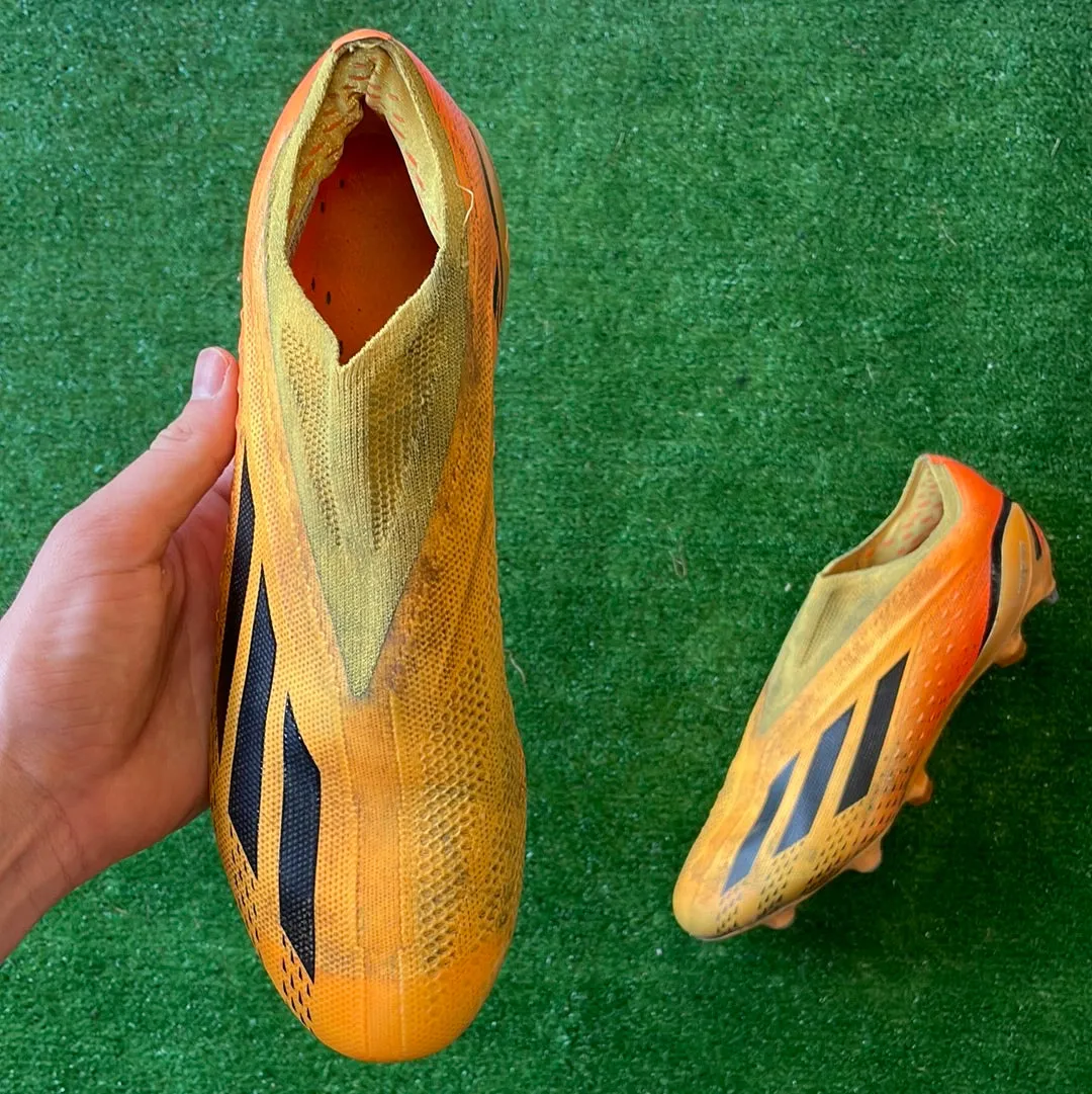 Adidas X Speedportal   Orange SG Football Boots (Pre-Loved) - Size UK 10