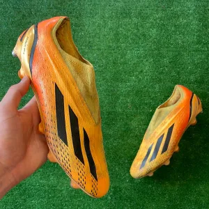 Adidas X Speedportal   Orange SG Football Boots (Pre-Loved) - Size UK 10