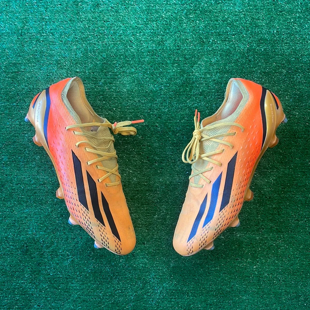 Adidas X Speedportal.1 Orange SG Football Boots (Pre-Loved) - Size UK 10