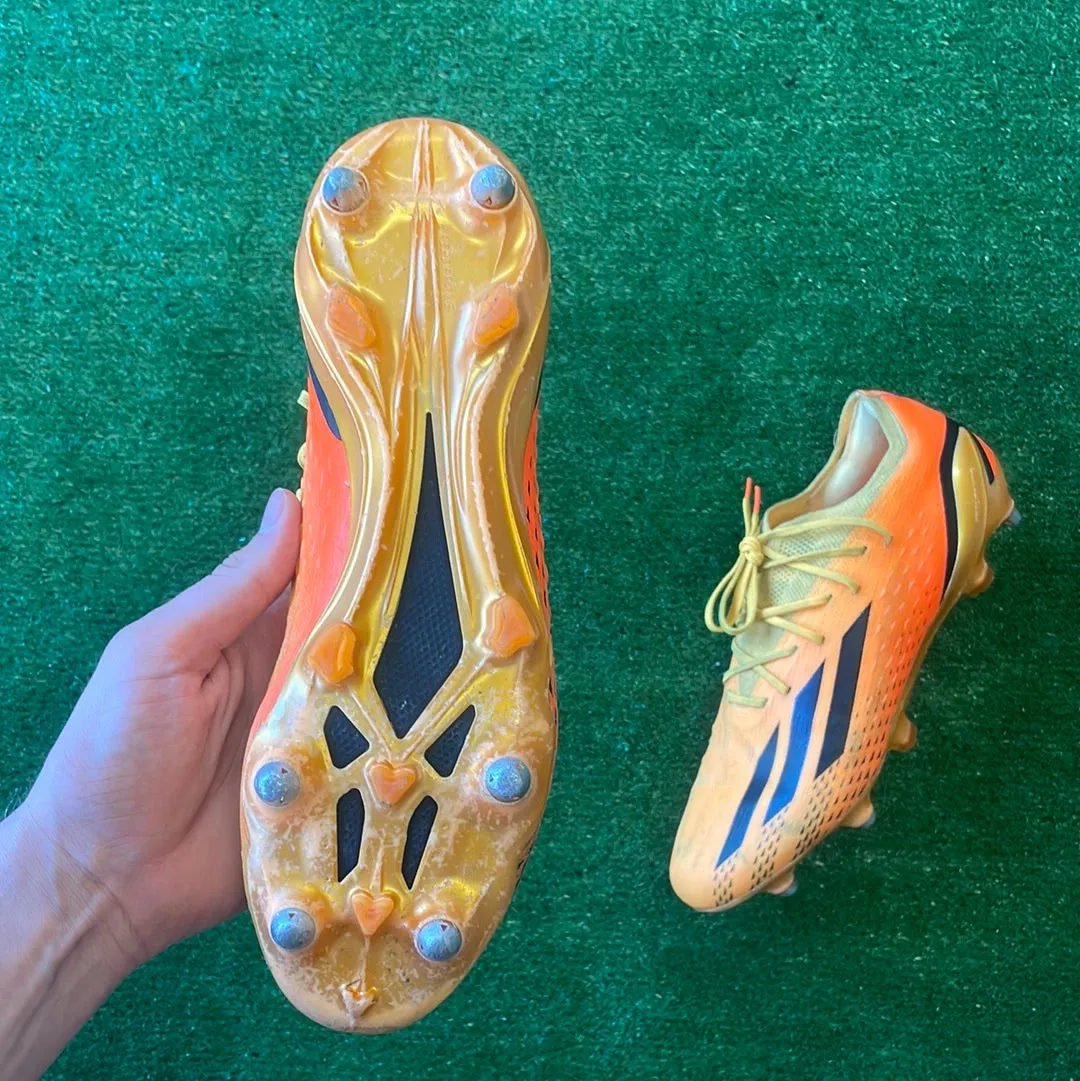 Adidas X Speedportal.1 Orange SG Football Boots (Pre-Loved) - Size UK 10