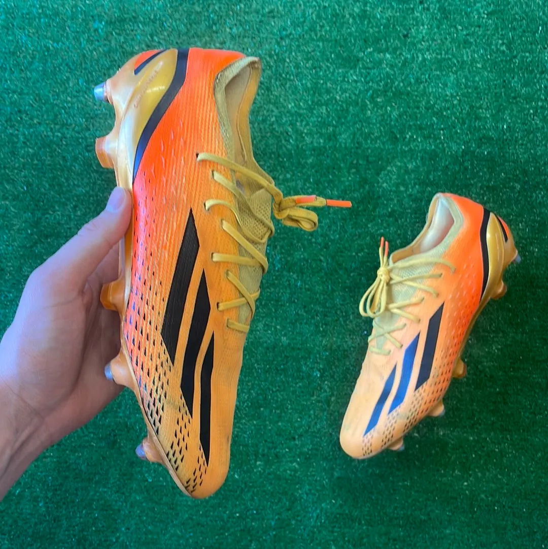 Adidas X Speedportal.1 Orange SG Football Boots (Pre-Loved) - Size UK 10