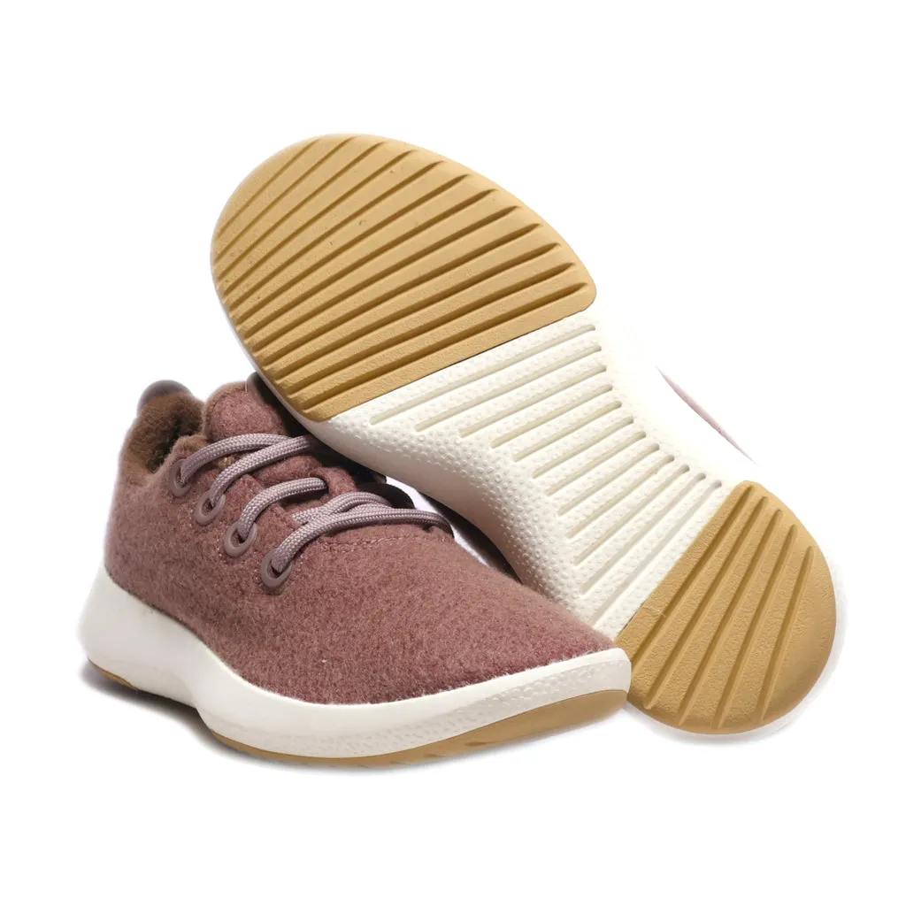 Allbirds Mizzles Sport Shoes Wool Maroon Colour For Women
