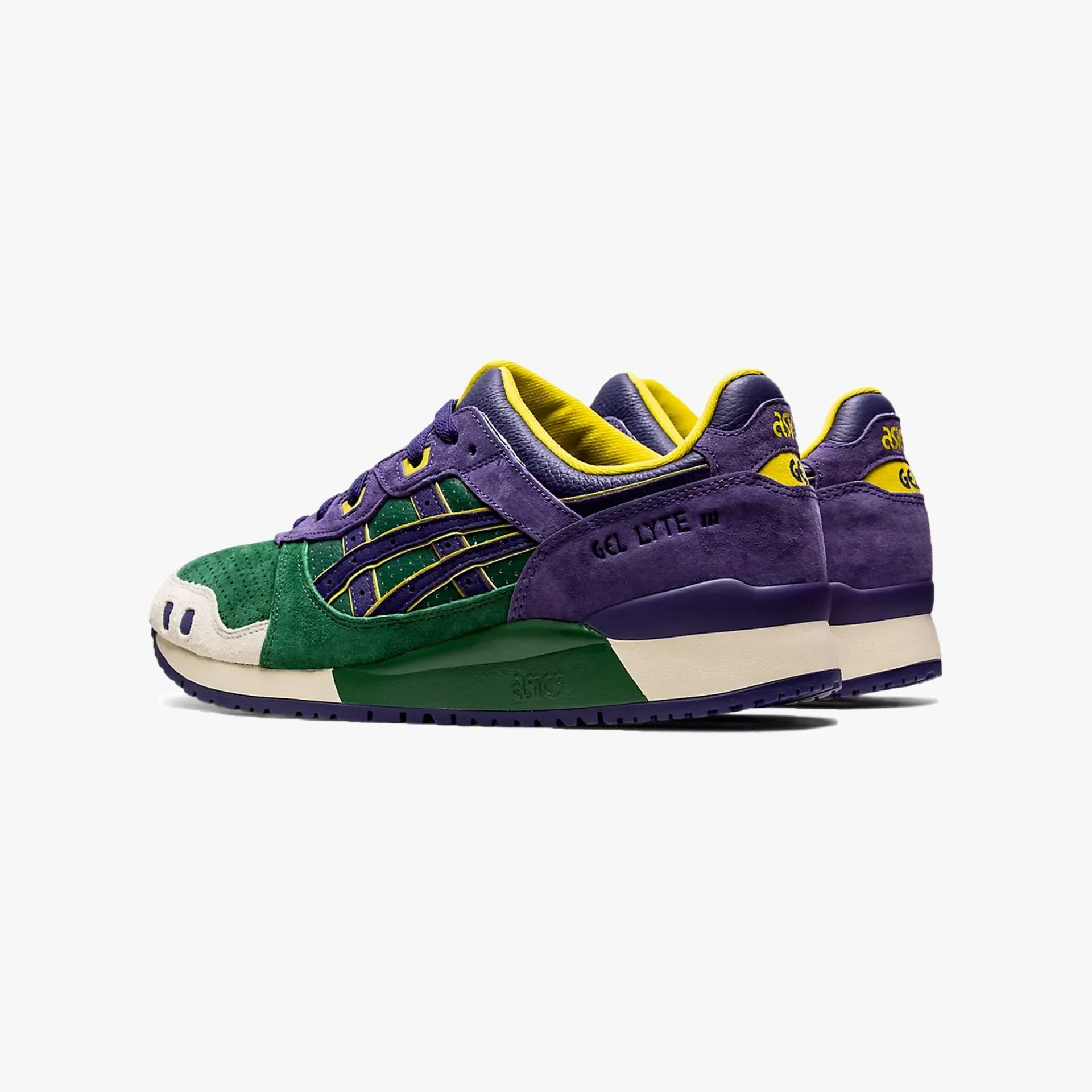 Asics | GEL-LYTE III OG  { HUNTER GREEN / PURPLE MATTE