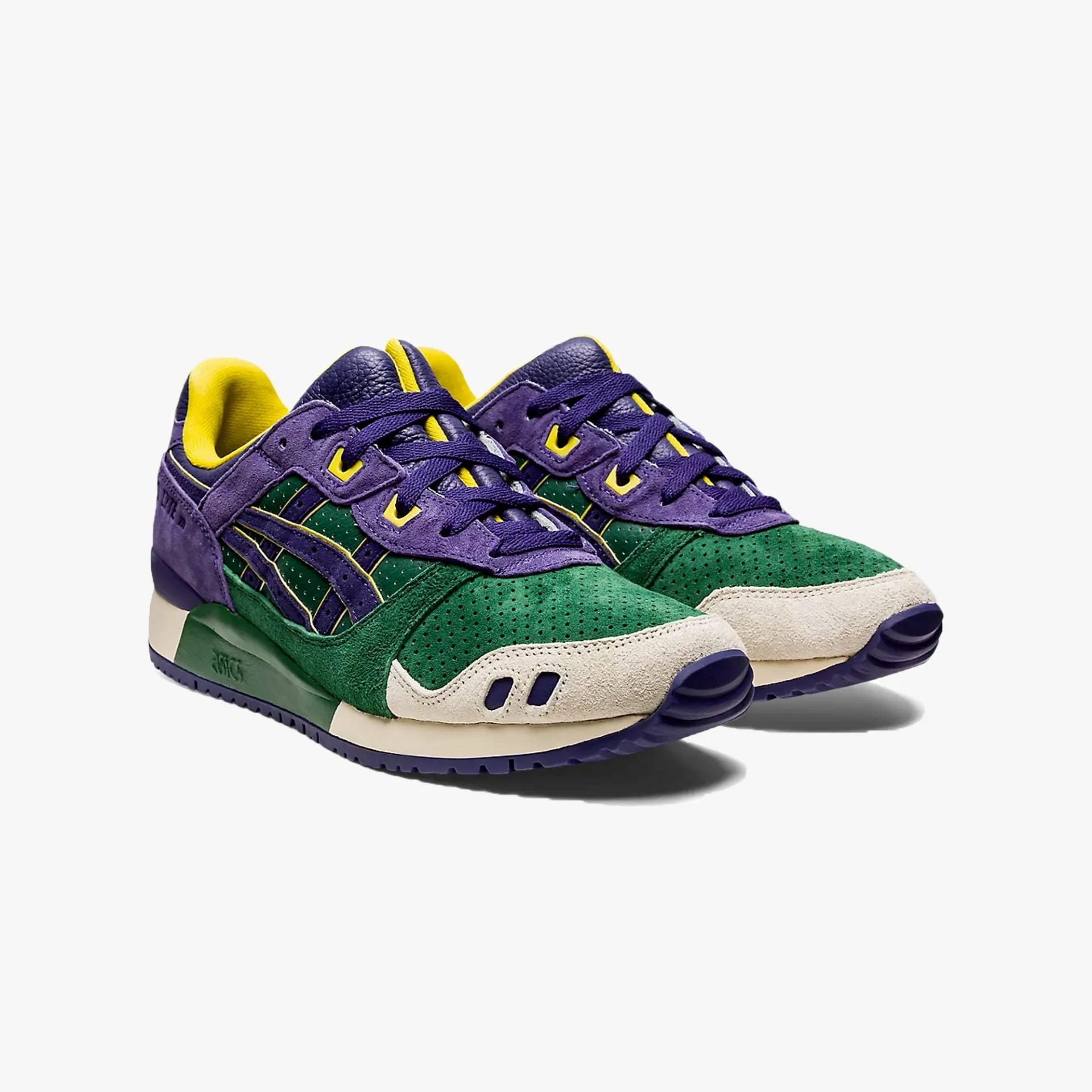 Asics | GEL-LYTE III OG  { HUNTER GREEN / PURPLE MATTE
