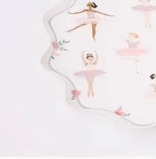 Ballerina Plates (x 8)