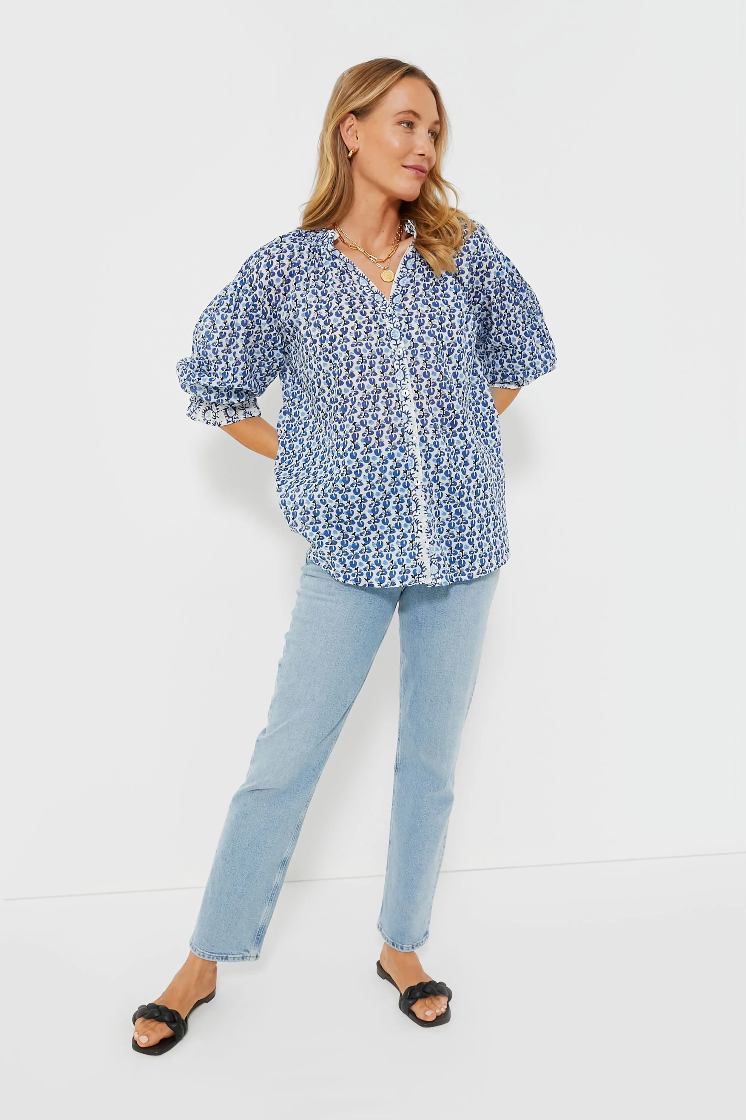 Blue Lavinia Rachel Shirt