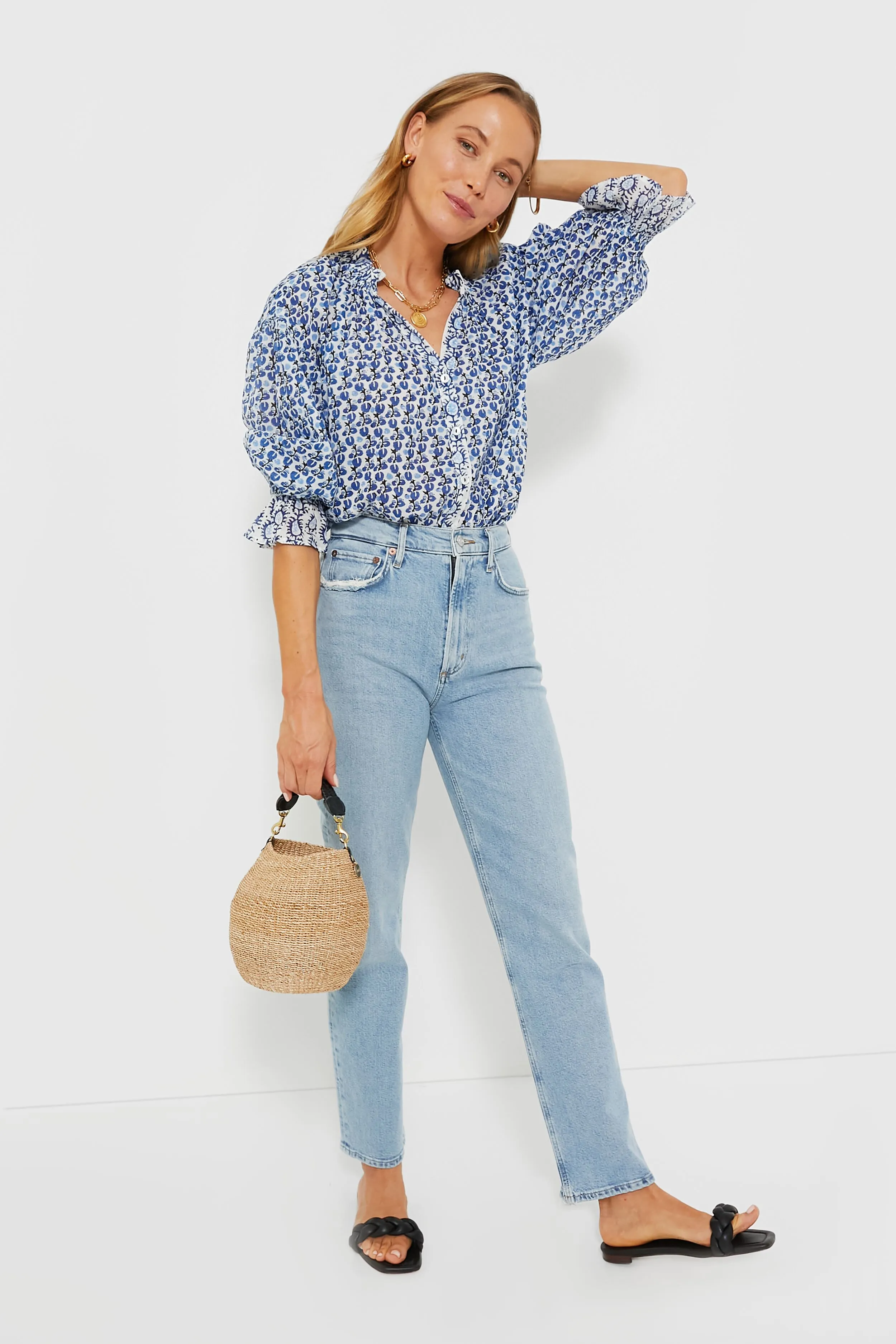 Blue Lavinia Rachel Shirt