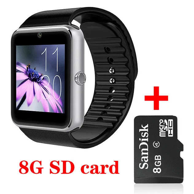 Bluetooth Smart Watch Z60 WristWatch Wearable Devices For Android Phone With Camera Support SIM Card