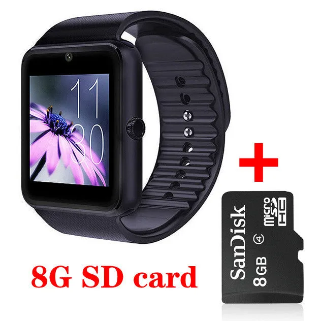 Bluetooth Smart Watch Z60 WristWatch Wearable Devices For Android Phone With Camera Support SIM Card