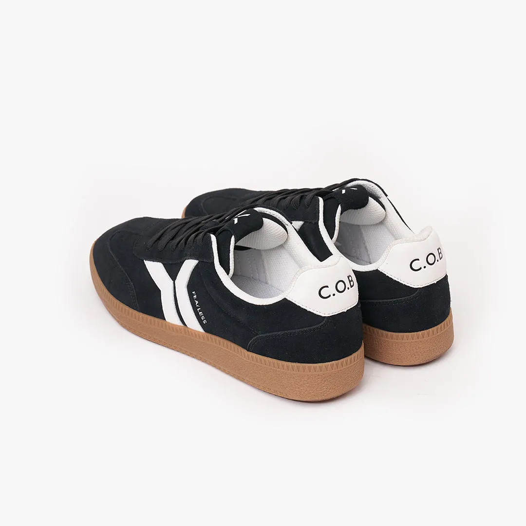 COB Fearless Sneaker Black Suede