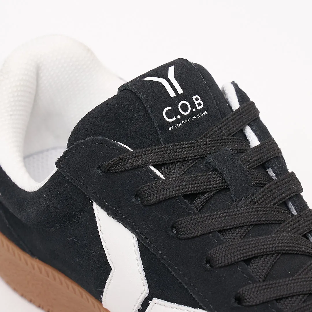 COB Fearless Sneaker Black Suede