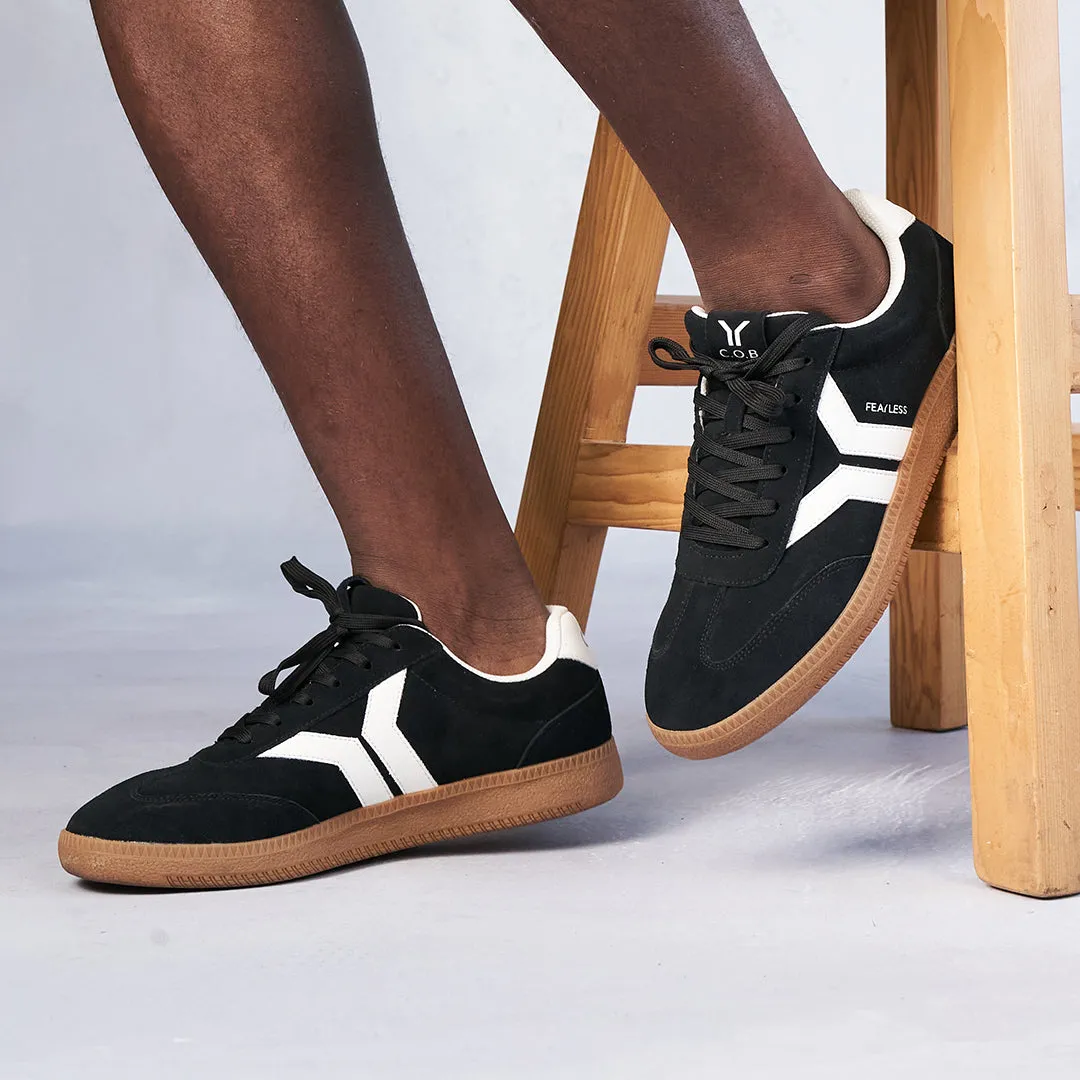 COB Fearless Sneaker Black Suede