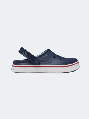 Crocs Off Court Clog Infant-Boys Lifestyle Slippers Navy/White /Red