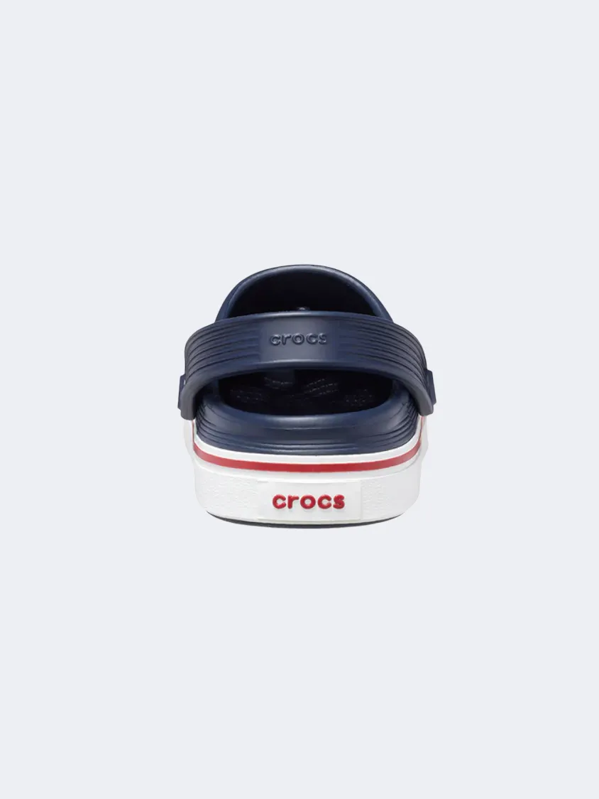 Crocs Off Court Clog Infant-Boys Lifestyle Slippers Navy/White /Red