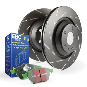 EBC Brakes S2KR1850 S2 Kits Greenstuff 2000 and USR Rotors