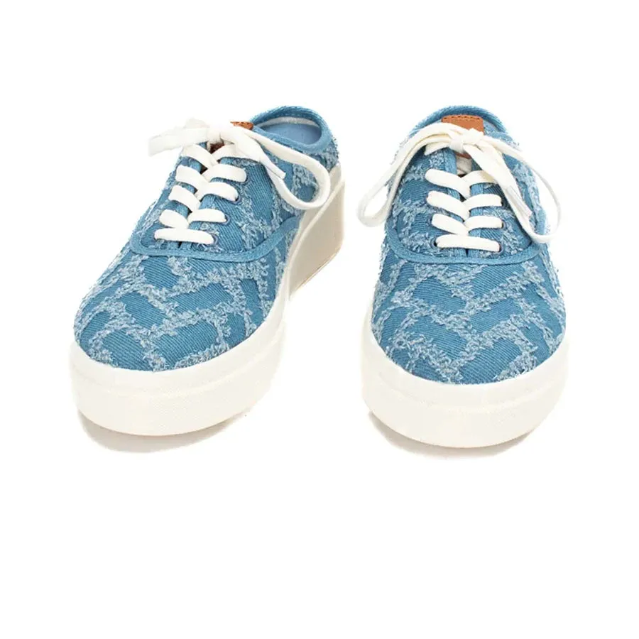 Elvy Denim Slide On Sneaker | Yellow Box Footwear