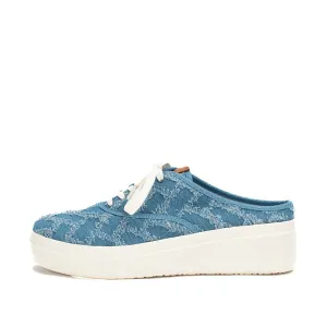 Elvy Denim Slide On Sneaker | Yellow Box Footwear